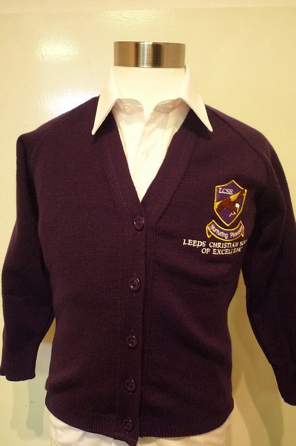 LCSE Cardigan Purple
