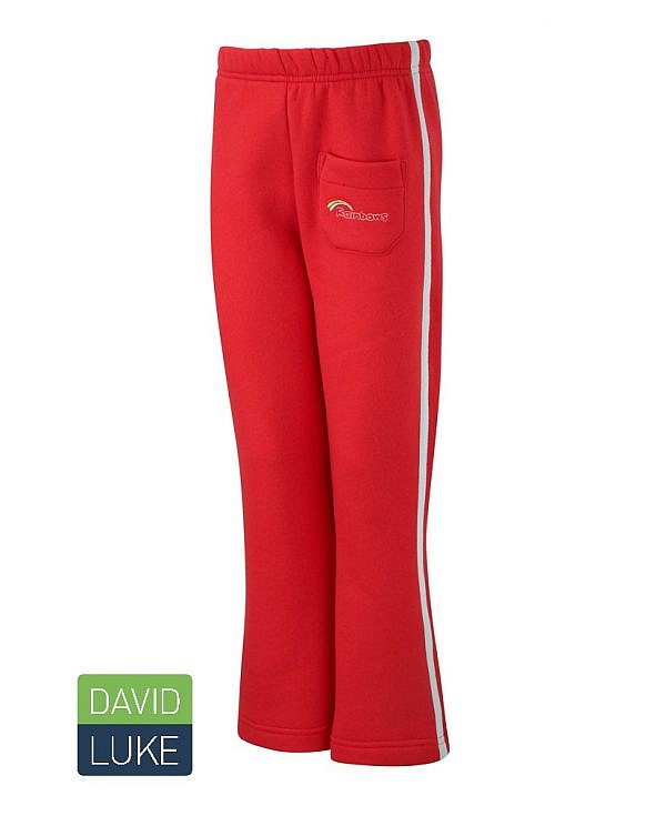 Rainbow Jogging Trousers Red