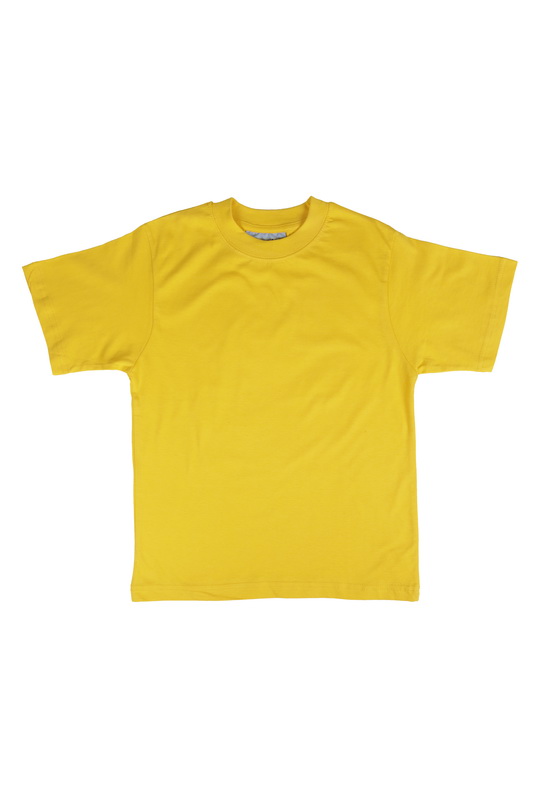 Bramham P.E. T Shirt yellow/red/green/blue - Kool Kidz Uniforms
