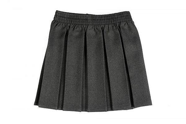 Grey Pleated Skirt - Kool Kidz Uniforms